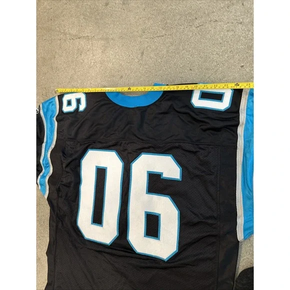 VTG Rebook Jersey Carolina Panther Authentic Practice(Worn)Linebackers(4LB)Rare